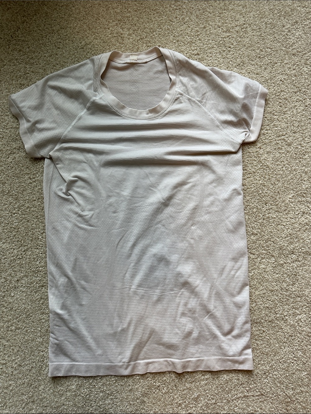 lululemon athletica white swiftly tee